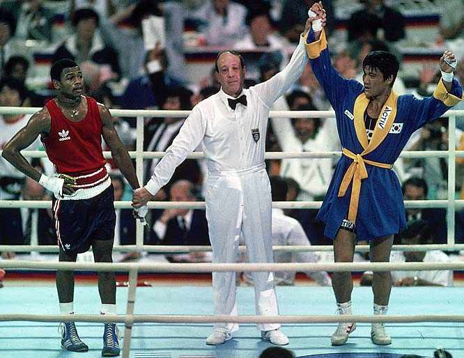 Park Si Hun vs. Roy Jones Jr., 1988